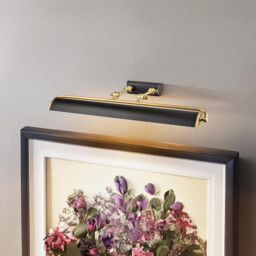 Winchfield 4 Light Large Picture Light Aged Brass & Matte Black - thumbnail 3