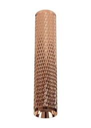 Madrid 1 Light 30cm Ceiling Pendant Light GU10, Rose Gold, Acrylic Ring - thumbnail 5