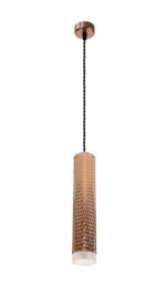 Madrid 1 Light 30cm Ceiling Pendant Light GU10, Rose Gold, Acrylic Ring - thumbnail 3
