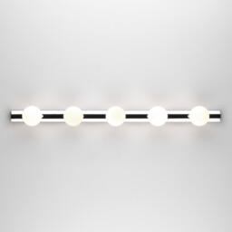 Cabaret 5 Bathroom 5 Lamp Wall Light Polished Chrome - thumbnail 2