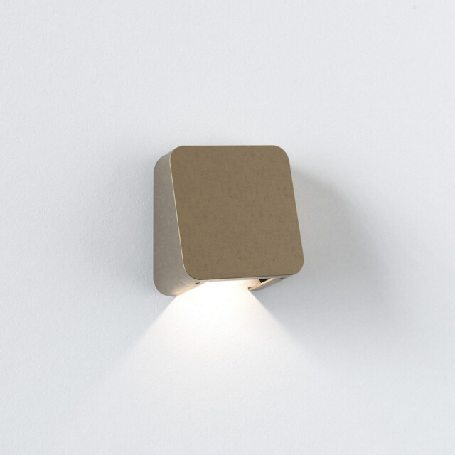 Incline Single COB Integrated LED Coastal Wall Lamp Coastal Solid Brass IP65 - image 1