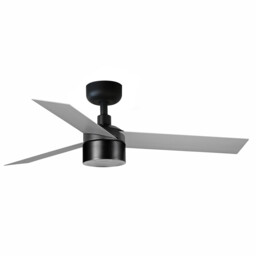 Cruiser 106cm TEK LED Ceiling Fan Matt Black, Aluminium Blades 3000K - thumbnail 1