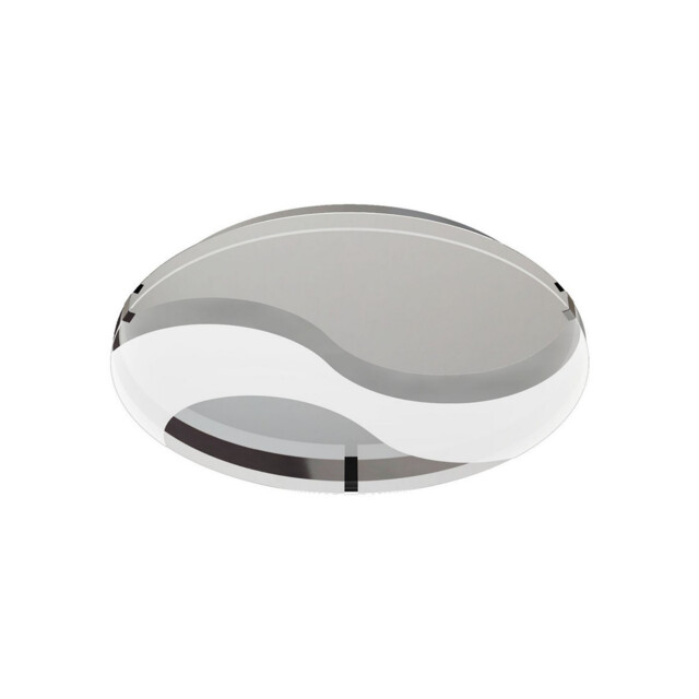 Jersey Ceiling 20W LED Round 3000K, 1800lm, Polished Chrome/Opal White Glass - image 1
