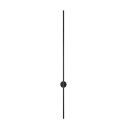 Aden Integrated LED Wall Lamp Sandy Black Aluminium LED 20W AC 1400Lm 3000K - thumbnail 1