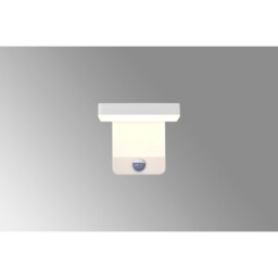 Cooper Motion Sensor Wall Lamp, 20W LED, 3000K, 1700lm, IP54, White, 3yrs Warranty - thumbnail 2