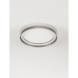 Ormi 45cm Flush Ceiling Light Champagne Brown Triac Dimmable LED 38W 2713lm 2700-3000-4000K CCT - thumbnail 3