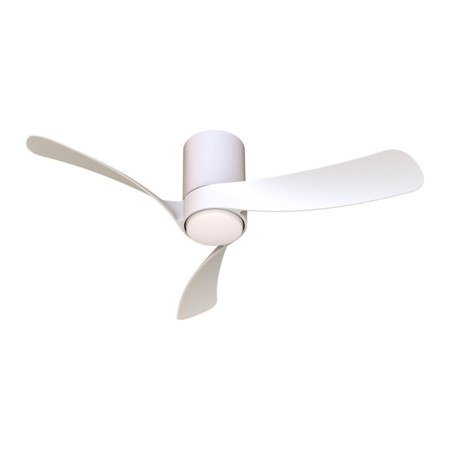 Nemo S 97cm 24W LED Dimmable Ceiling Light With 30W DC Fan, 2700-5000K Remote Control, 3200lm, White - image 1