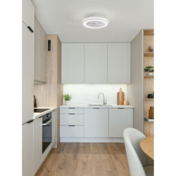 Orya Ceiling Fan Matt White Dimmable LED 35W 2344lm 3000-4000-6500K CCT Remote Control - thumbnail 2