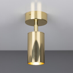 Evanston Ceiling Light, Polished Brass - thumbnail 1