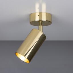 Evanston Ceiling Light, Polished Brass - thumbnail 2