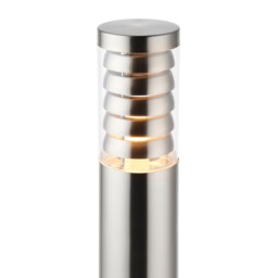 Tango Outdoor Bollard Brushed Stainless Steel IP44 - thumbnail 3