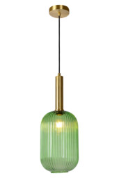 Maloto Retro Pendant Light - Ø 20cm - 1xE27 - Green - thumbnail 1