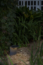 Luma LED Outdoor Pedestal Light Dark Grey IP65 3000K - thumbnail 2