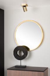 Nigel Modern Ceiling Spotlight - LED Dim to warm - GU10 - 1x5W 2200K/3000K - Matt Gold, Brass - thumbnail 5