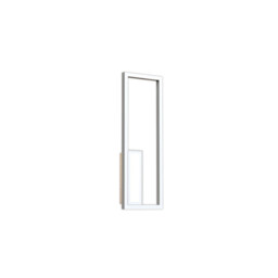 Boutique Rectangle Wall Lamp, 21W LED, 3000K, 1130lm, White, 3yrs Warranty