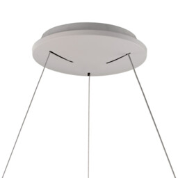 Niseko II Ring Pendant 38cm 30W LED, 2700K-5000K Tuneable, 2250lm, Remote Control & APP, Wood, 3yrs Warranty - thumbnail 3