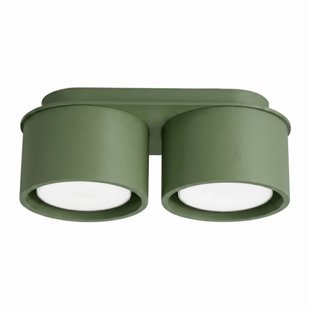 Modo Surface Mounted Downlight Olive Green 2x GX53 - image 1