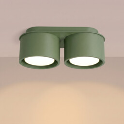 Modo Surface Mounted Downlight Olive Green 2x GX53 - thumbnail 3