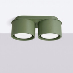 Modo Surface Mounted Downlight Olive Green 2x GX53 - thumbnail 2