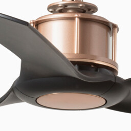Just Fan 81cm Copper ceiling fan 3 Blades black blades - thumbnail 3