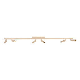 Lucide KEONI - Ceiling spotlight - 6xG9 - Taupe - Essential