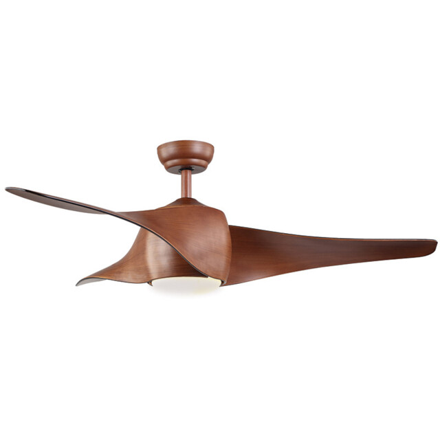 Elaris  Ceiling Fan Coffee - Cherry Wood Blades LED 3000-4000-6000K - image 1