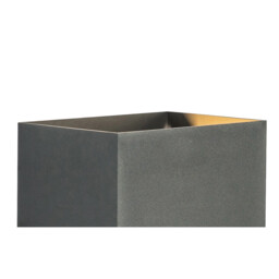 Davos XL Square Wall Lamp, 2x10W LED, 3000K, 1830lm, IP65, Anthracite, 3yrs Warranty - thumbnail 5