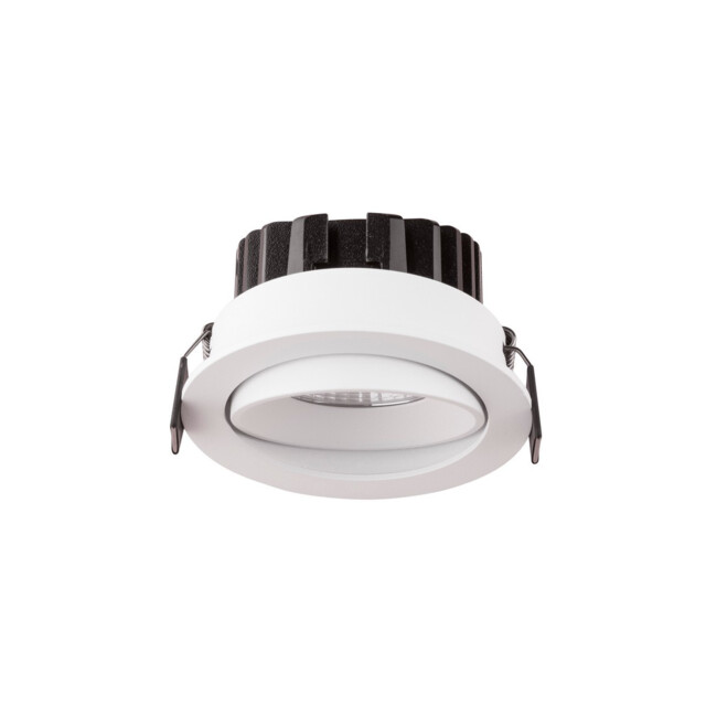 Blade 9cm Recessed Downlight White Aluminium LED 12W 720Lm 3000K IP65 - image 1