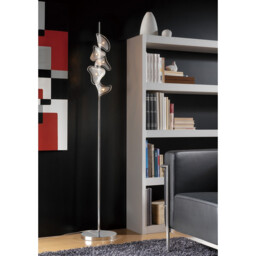 Otto Ceiling 21 Light G4, Polished Chrome/Black Glass, NOT LED/CFL Compatible - thumbnail 5