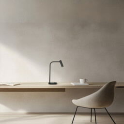 Cora Desk Task Lamp Black Matt LED 3000K - thumbnail 2