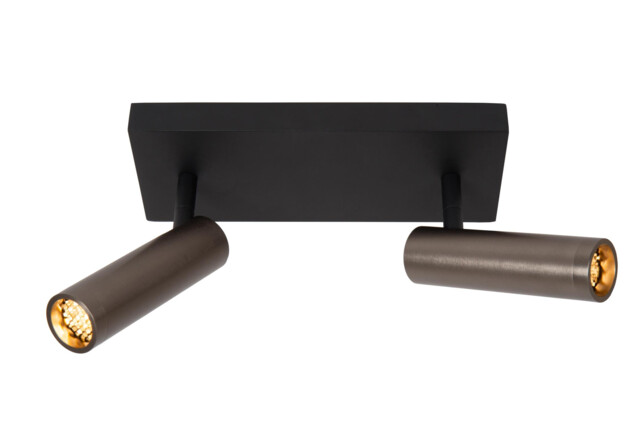Grado Ceiling spotlight - 2xGU10 (MR11) - Grey iron - image 1