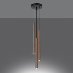 Pastelo Modern Batten Wood 3x G9 - thumbnail 3