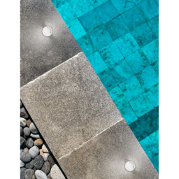 Bang Outdoor Recessed Ground Light Satin Nickel Aluminium LED 1W 19Lm 3000K IP67 Driver Included - thumbnail 2