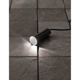 Bang Outdoor Recessed Ground Light Satin Nickel Aluminium LED 1W 19Lm 3000K IP67 Driver Included - thumbnail 3