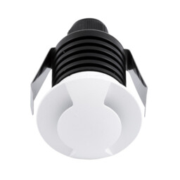Bang Outdoor Recessed Ground Light Satin Nickel Aluminium LED 1W 19Lm 3000K IP67 Driver Included