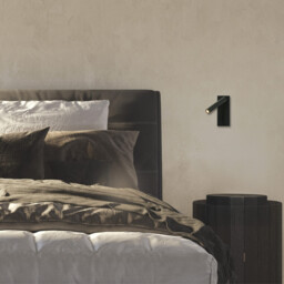 Lyra Reading Wall Light Black Matt LED 3000K - thumbnail 2