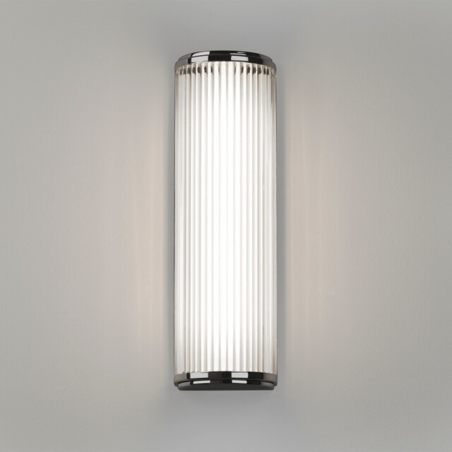 Versailles 400 Phase Dimmable Bathroom Large LED Flush Wall Light Polished Chrome - image 1