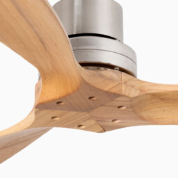 Lantau 107cm Ceiling Fan Matt Nickel - Pine Blades - thumbnail 5