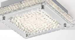 Amelia Flush Ceiling 12W 1200lm LED 4000K Stainless Steel, Crystal - thumbnail 5