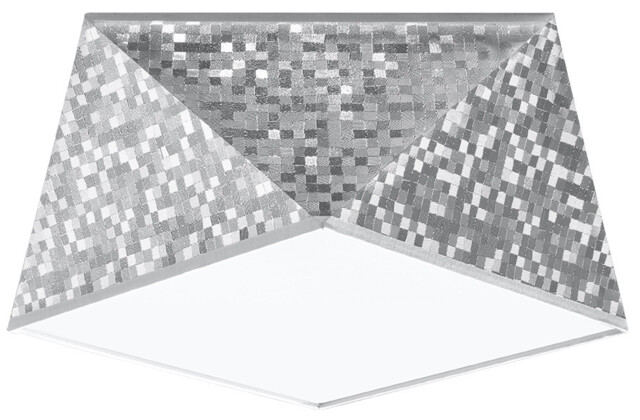 Hexa Surface Mounted Downlights Flush Light Silver E27 - image 1