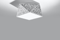 Hexa Surface Mounted Downlights Flush Light Silver E27 - thumbnail 2