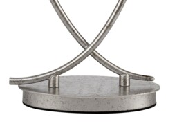 Sophie Table Light, 2 x E14 (Max 20W), Silver Painting, White Shades - thumbnail 3