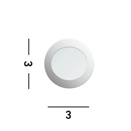 LED Outdoor 10Pc Walkover 30mm Kit, Polished Stainless Steel IP68 3000K - thumbnail 5