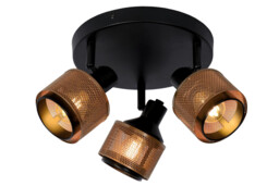 Rafa Classic Ceiling Spotlight - Ø 35cm - 3xE14 - Black - thumbnail 1