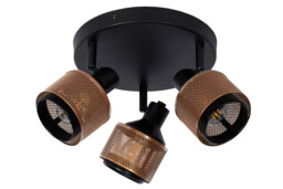 Rafa Classic Ceiling Spotlight - Ø 35cm - 3xE14 - Black - thumbnail 2