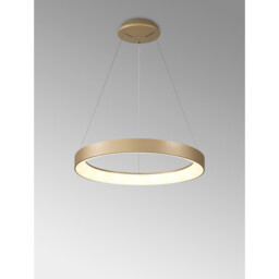 Niseko II Ring Pendant 50cm 40W LED, 2700K-5000K Tuneable, 2950lm, Remote Control & APP, Gold, 3yrs Warranty - thumbnail 2