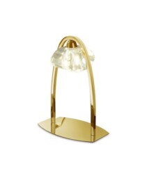 Alfa Table Lamp 1 Light G9, French Gold - thumbnail 1