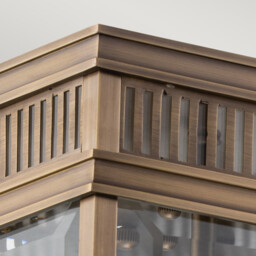 Holborn 2 Light Outdoor Decorative Flush, Dark Bronze IP44 - thumbnail 2