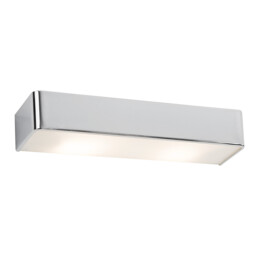 Rodan 30cm Flush Wall Lamp Chrome - thumbnail 1