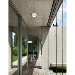 Focus Surface Mounted Downlight Sandy White Aluminium Glass Gx53 7W 423Lm 3000K IP54 - thumbnail 2